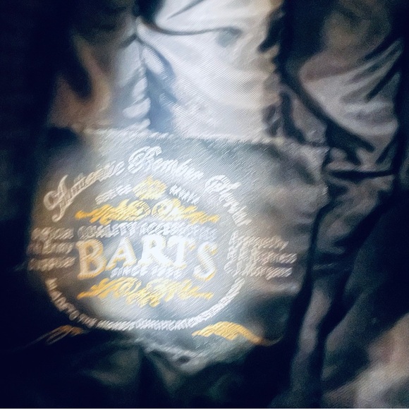 Barts Black and White Fluffy Winter Hat - Picture 6 of 6